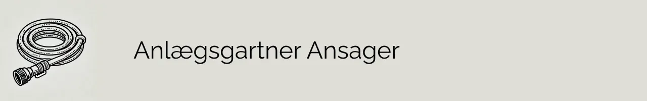 Anlægsgartner Ansager