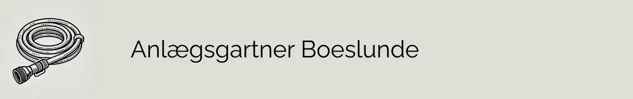 Anlægsgartner Boeslunde